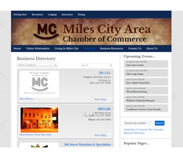 Photo of Miles City Area Chamber of Commerce Photo of Miles City Area Chamber of Commerce