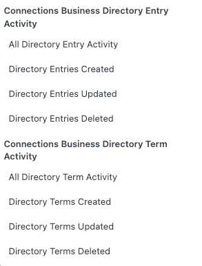 Simple History Connector Message Types Filter