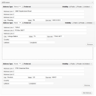 Feature Preview: Addresses – Drop & Drag